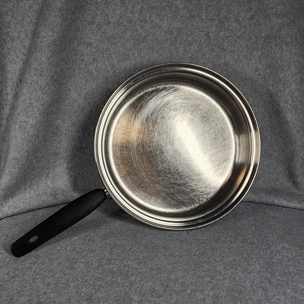 Vintage Regal 18-8 3Ply Floral Design Stainless Steel Cookware Set 5 USA
